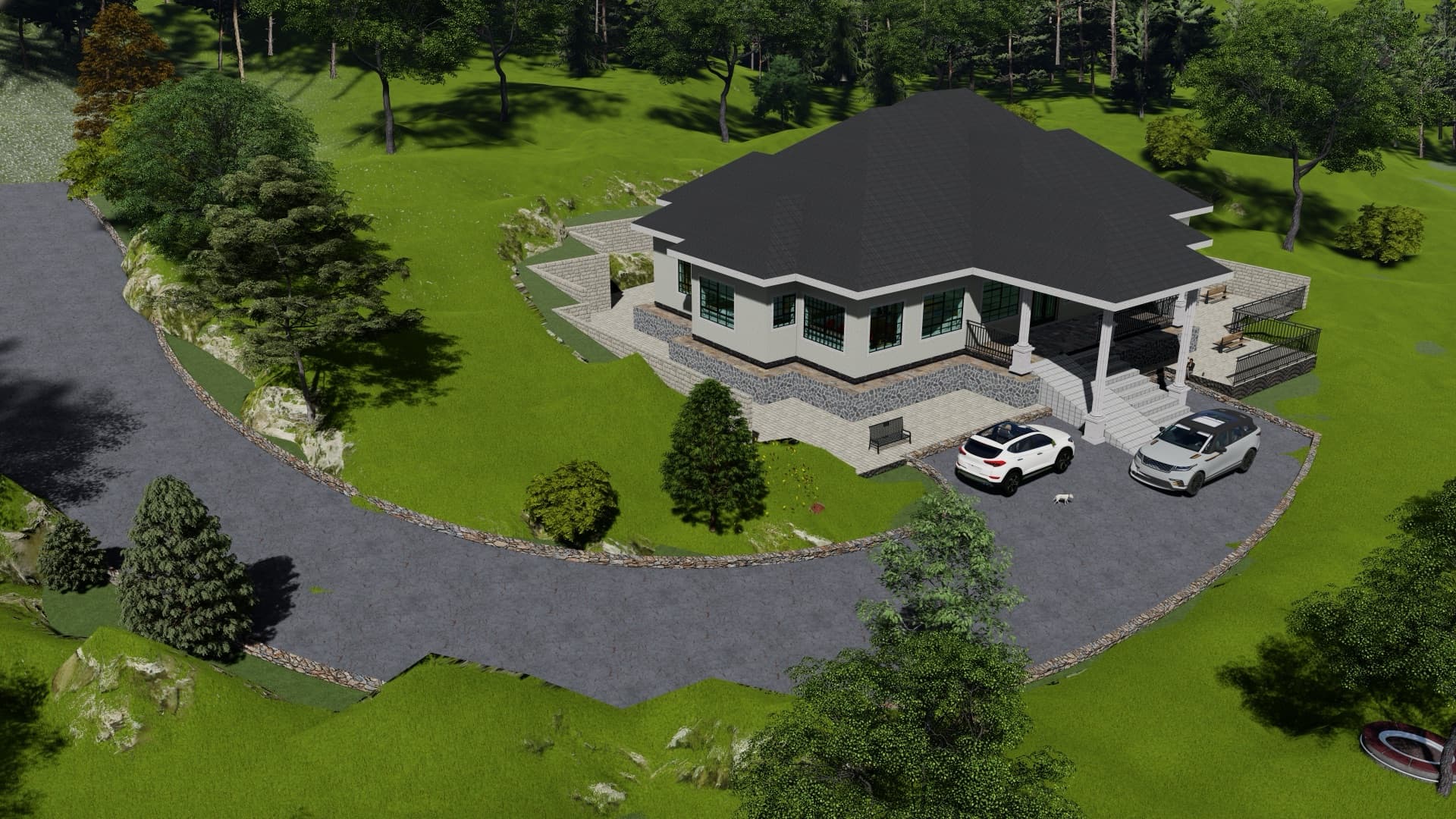 Hillside Bungalow view 5