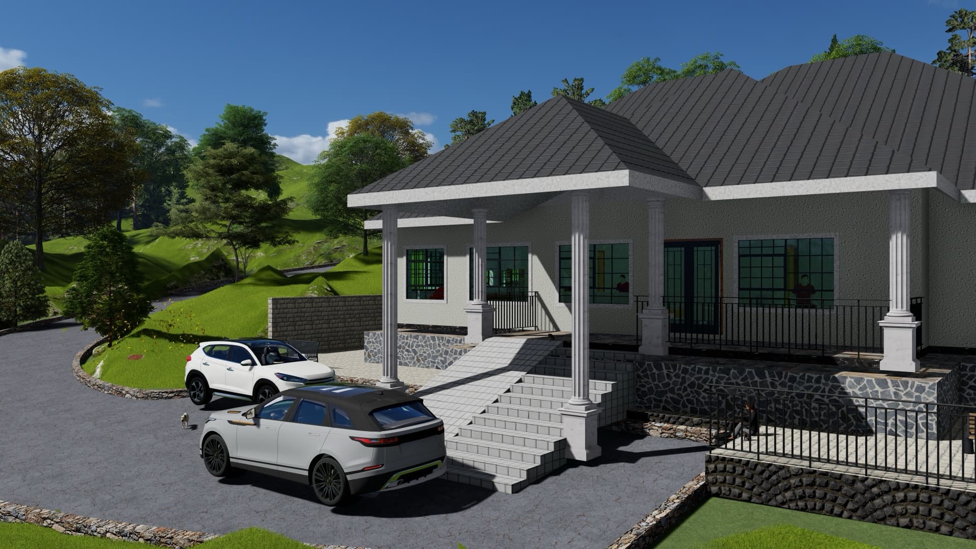 Hillside Bungalow view 7