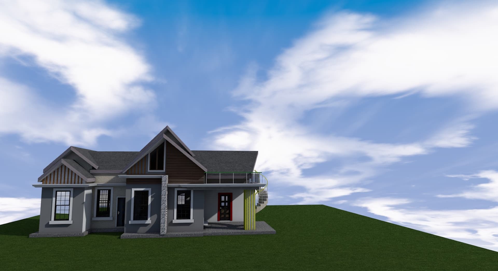 Gabled Maisonette view 5