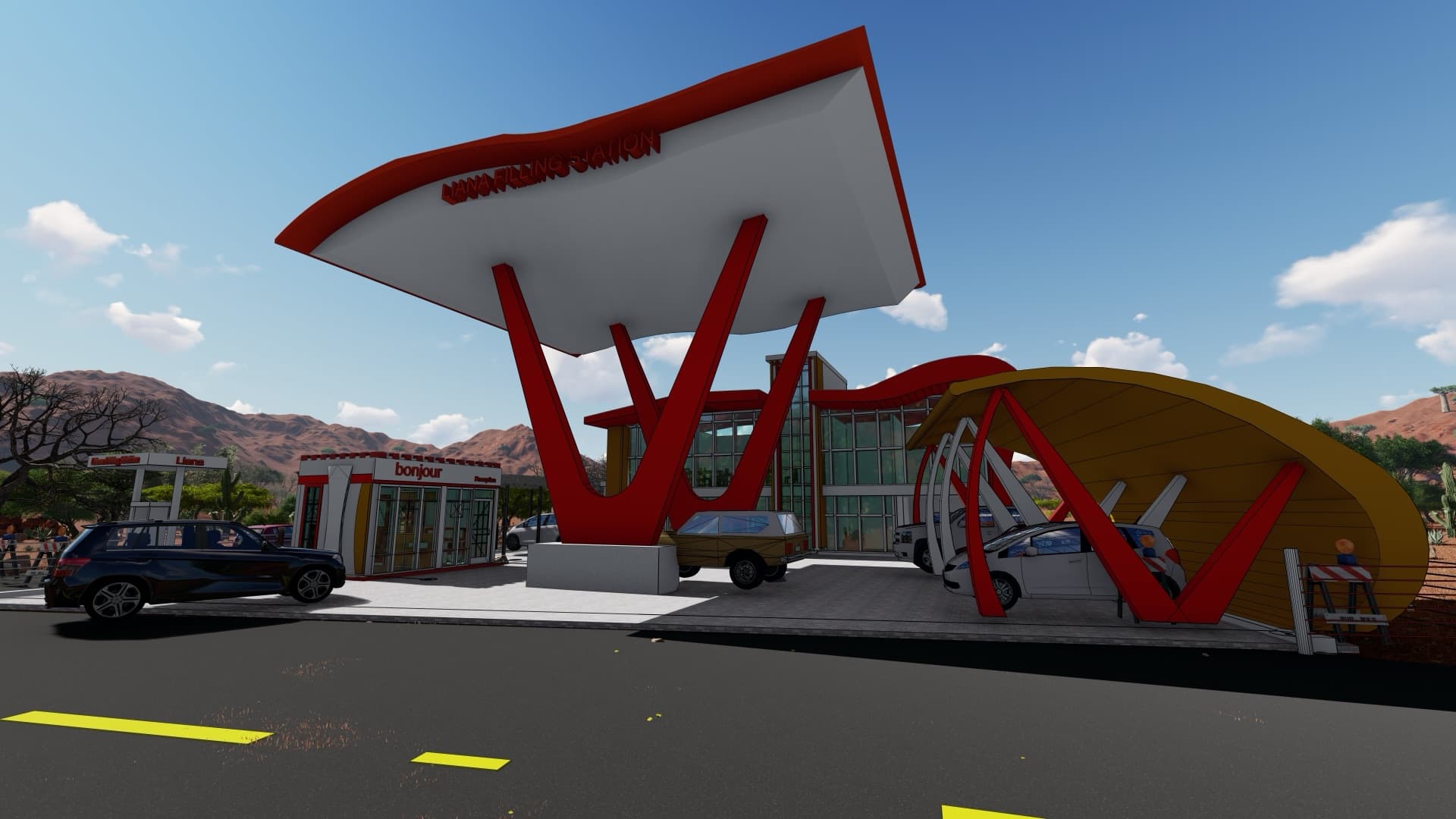 Liana Filling Station view 2