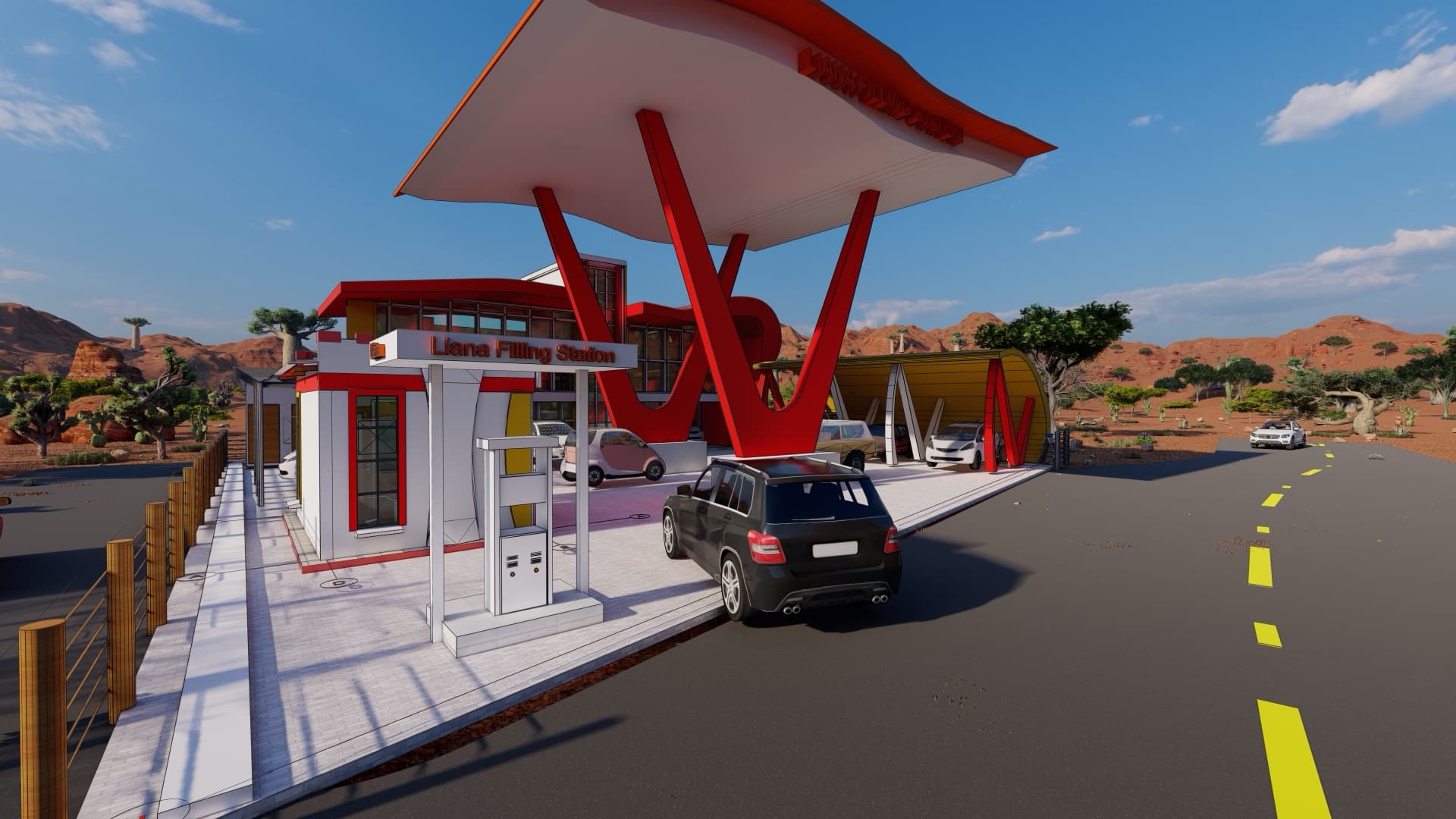 Liana Filling Station view 3