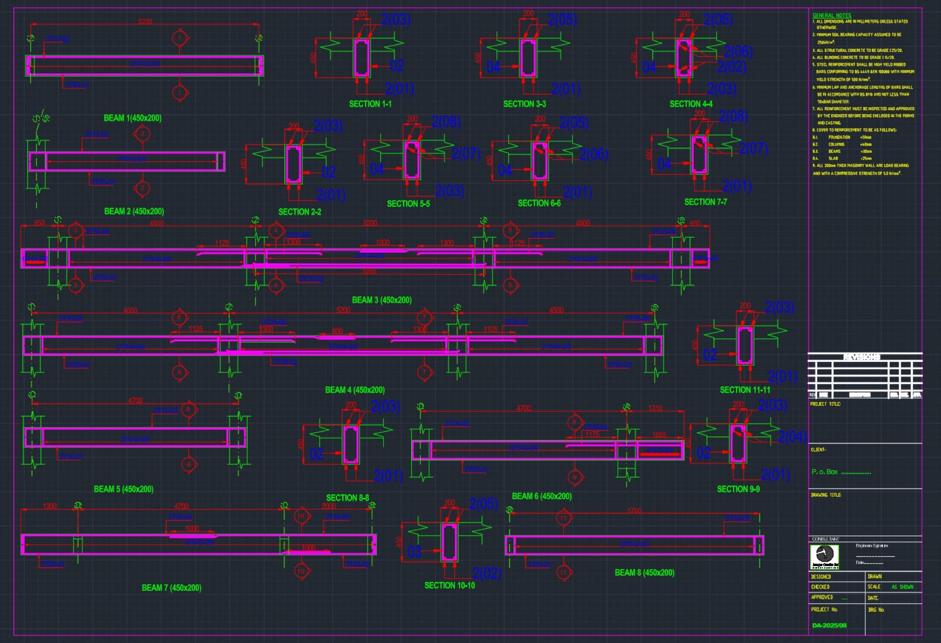 Structural Analysis & Detailing view 9